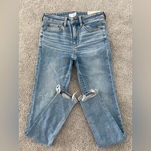 American Eagle Soft Knit Hi-Rise Bright Bluebell